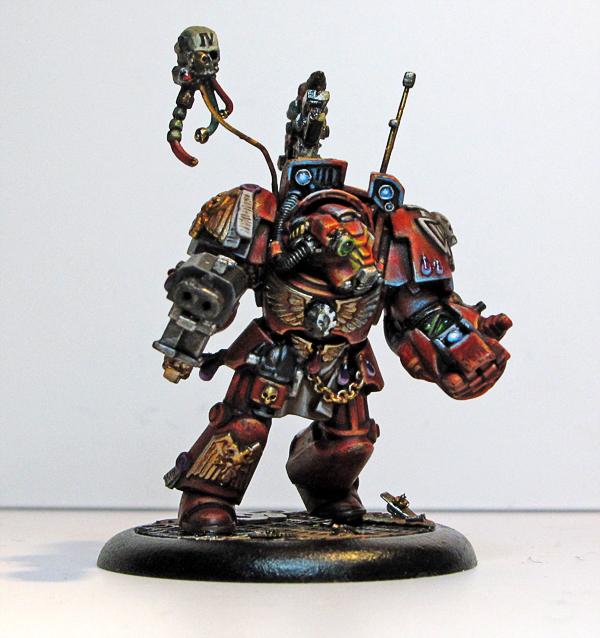 Space Hulk, Space Marines, Terminator Armor, Warhammer 40,000 - 600x638 - jpeg Space Hulk Space Marines